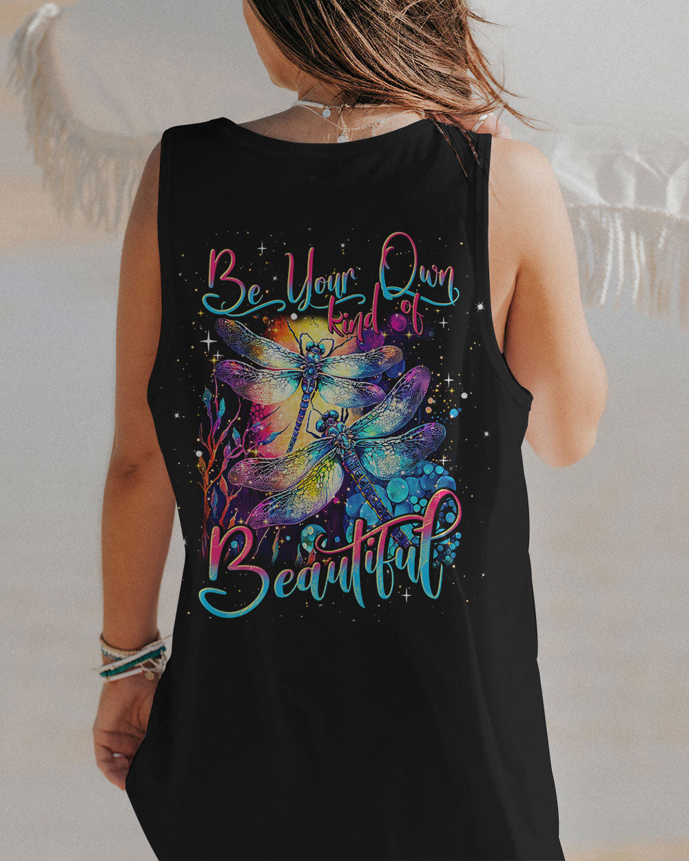 BE YOUR OWN KIND OF BEAUTIFUL DRAGONFLY ALL OVER PRINT - TLNT1209234