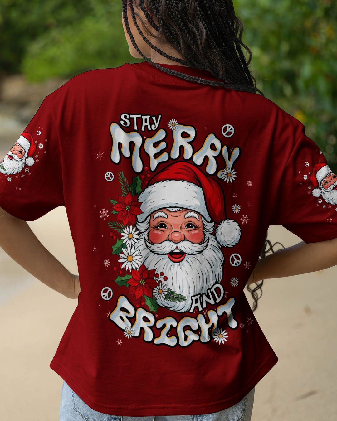 STAY MERRY AND BRIGHT CHRISTMAS ALL OVER PRINT - TLNT1211252