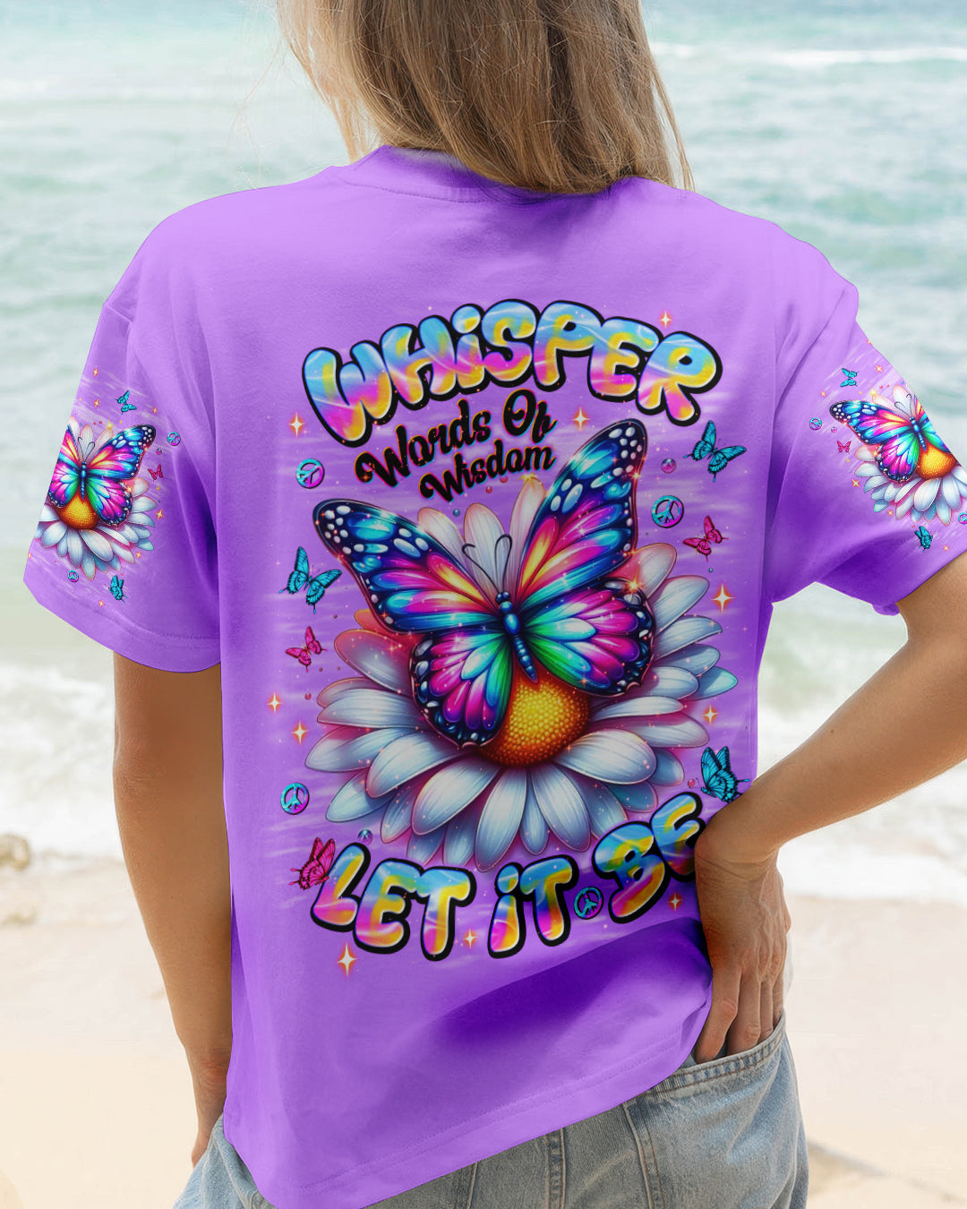 WHISPER WORDS OF WISDOM BUTTERFLY  ALL OVER PRINT - TLNT1212252