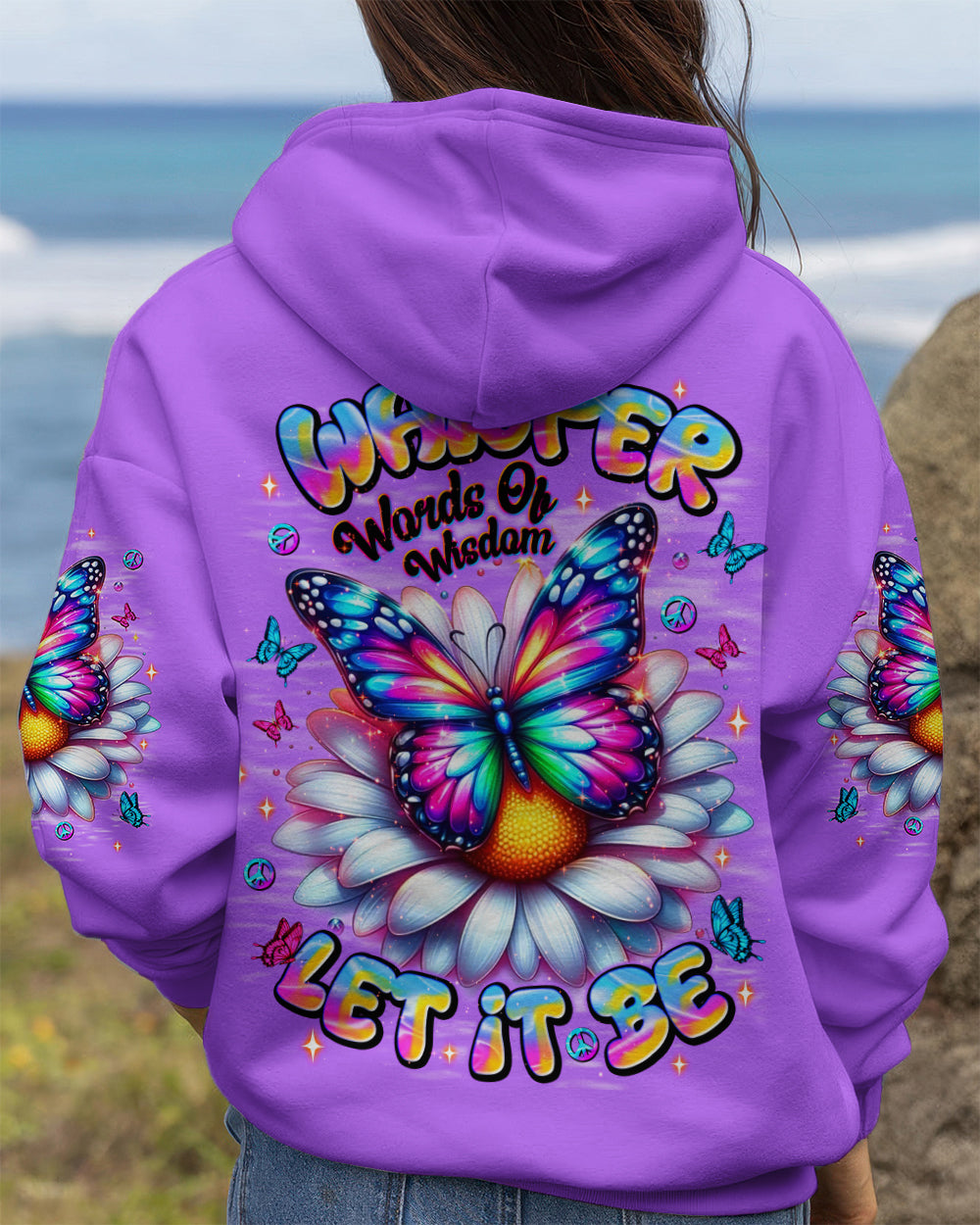 WHISPER WORDS OF WISDOM BUTTERFLY  ALL OVER PRINT - TLNT1212252