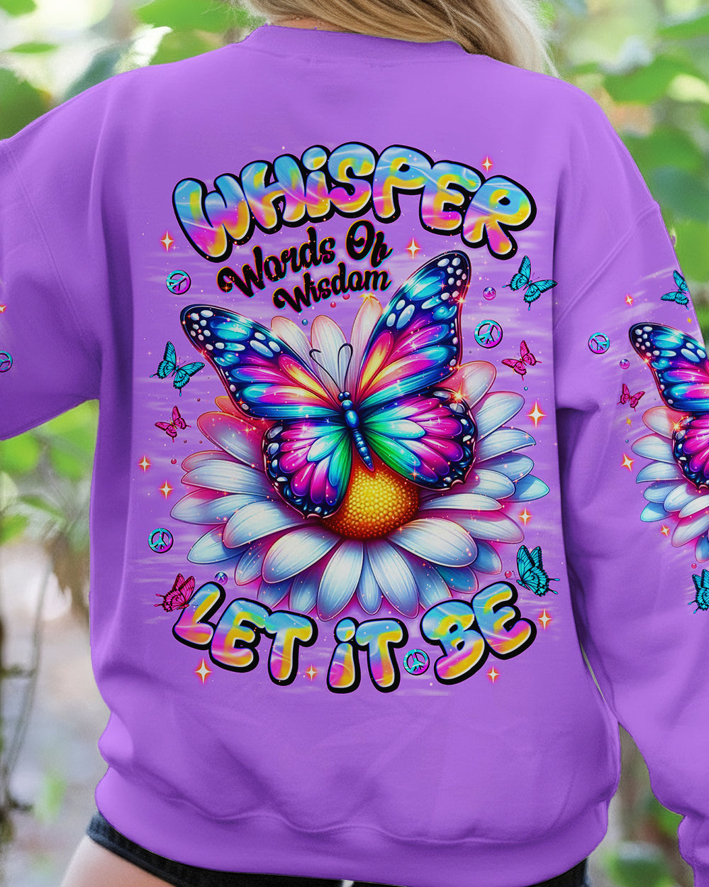 WHISPER WORDS OF WISDOM BUTTERFLY  ALL OVER PRINT - TLNT1212252