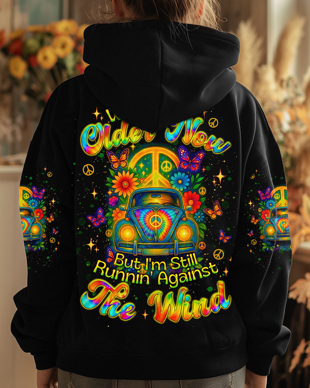 RUNNING AGAINST THE WIND CAR  ALL OVER PRINT - TLNT1306252