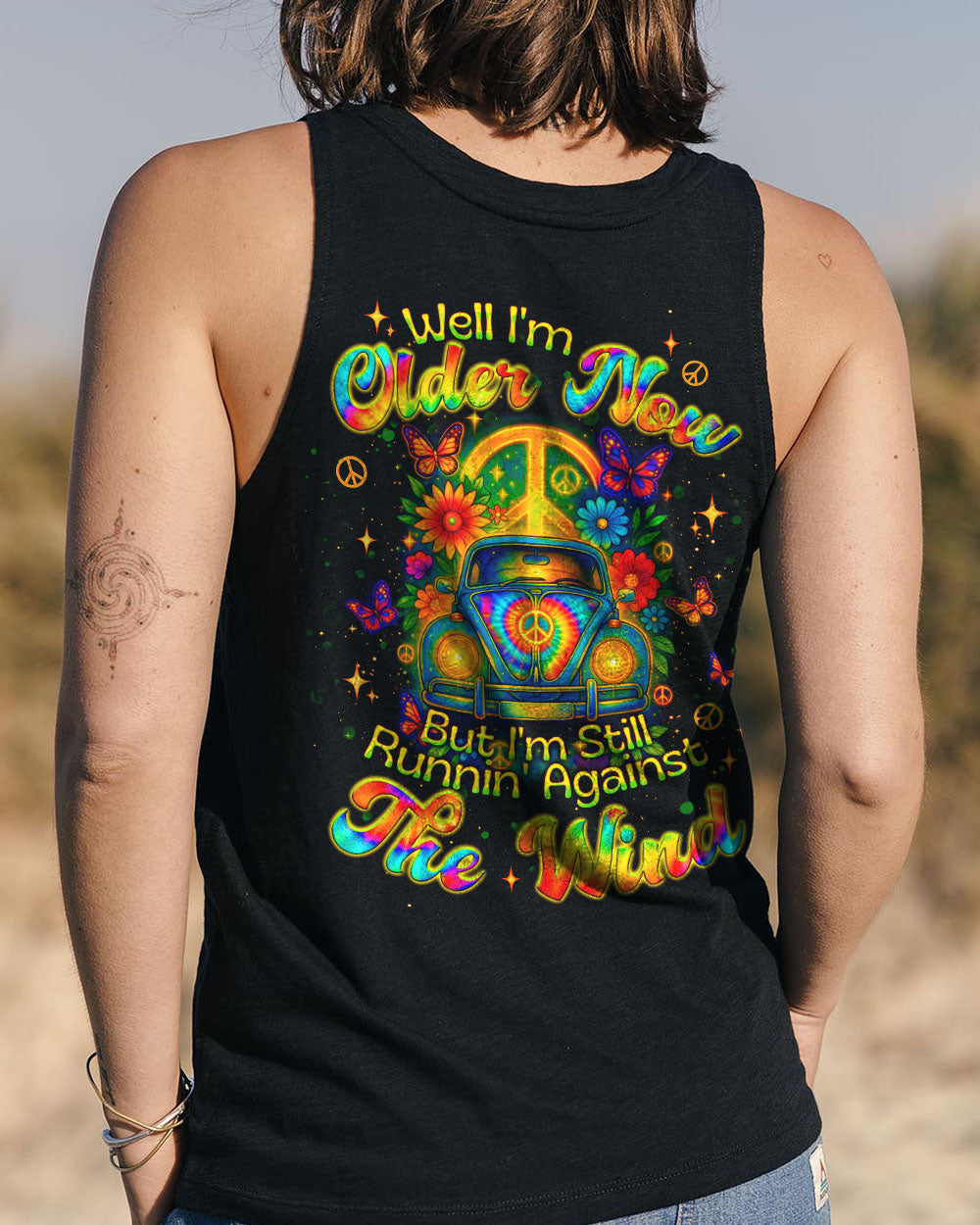 RUNNING AGAINST THE WIND CAR  ALL OVER PRINT - TLNT1306252