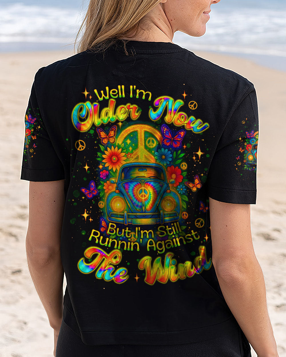 RUNNING AGAINST THE WIND CAR  ALL OVER PRINT - TLNT1306252