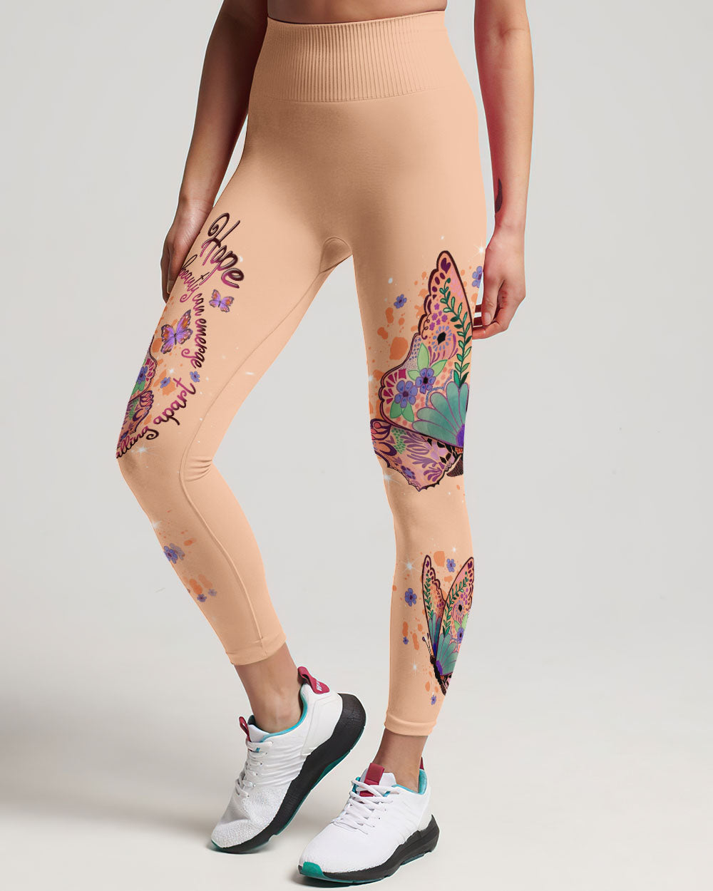 NEVER LOSE HOPE BUTTERFLY ALL OVER PRINT - TLNT1307233