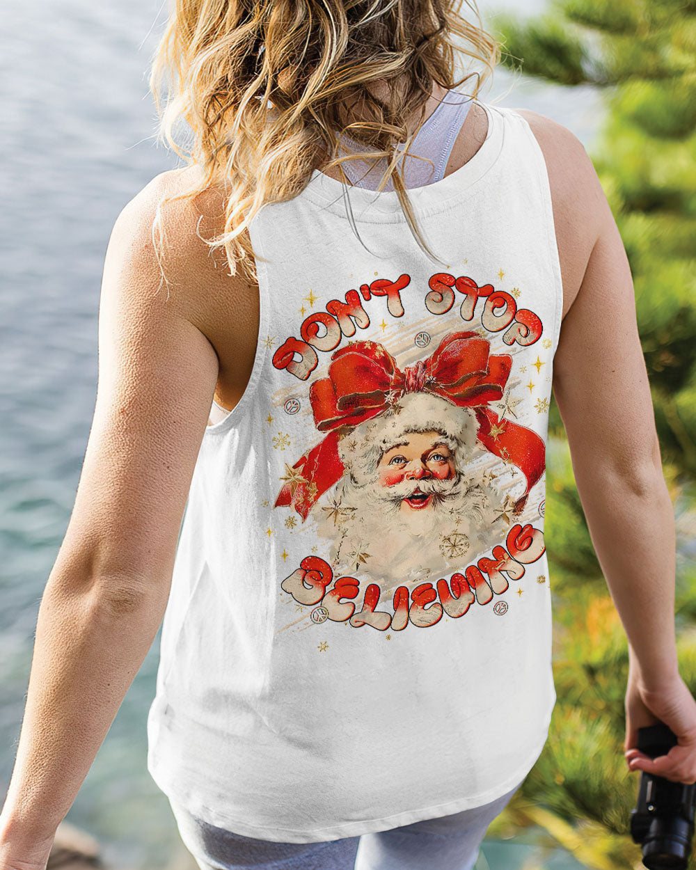 DON'T STOP BELIEVING CHRISTMAS ALL OVER PRINT - TLNT1311253
