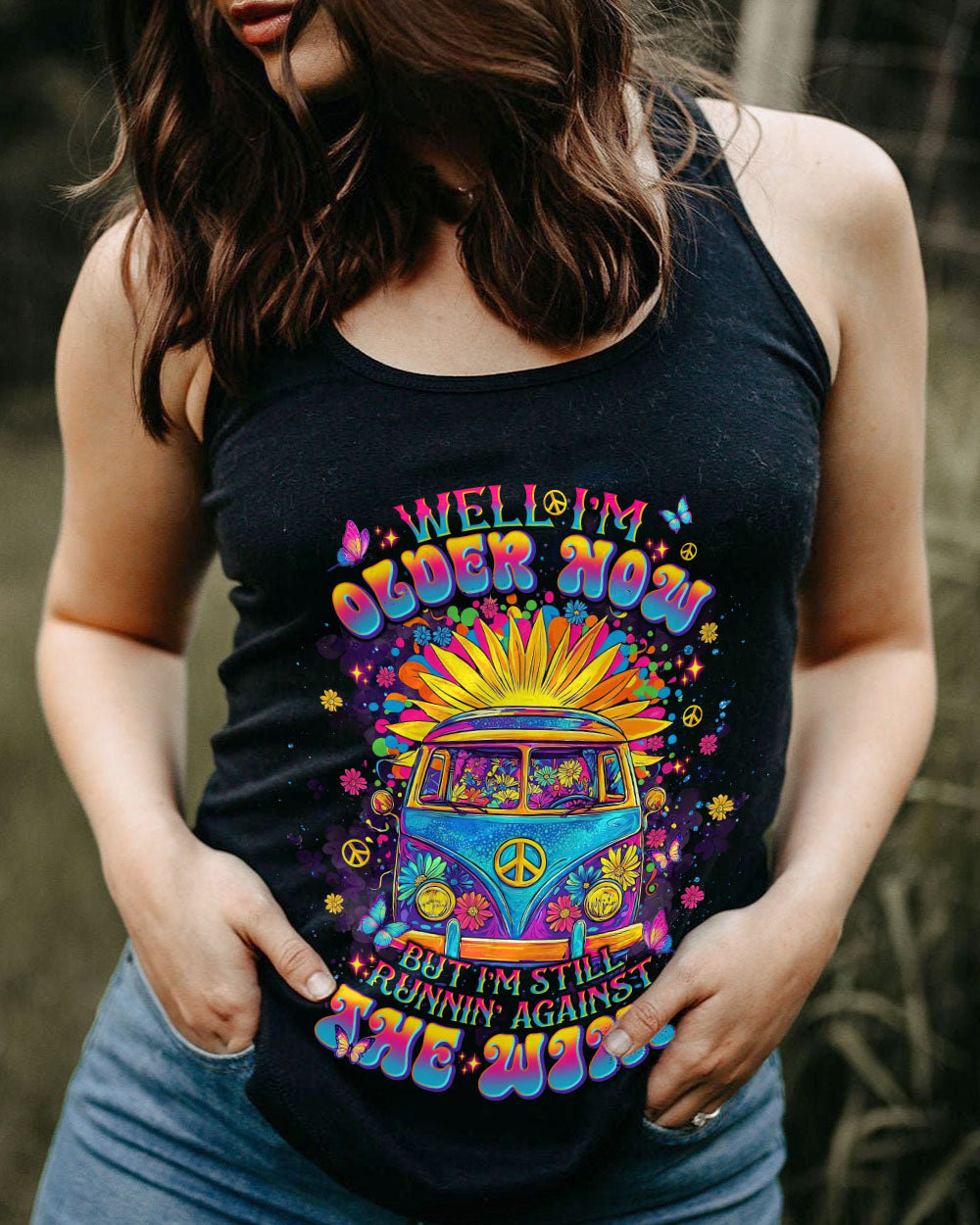 RUNNING AGAINST THE WIND CAR ALL OVER PRINT - TLNT1401253