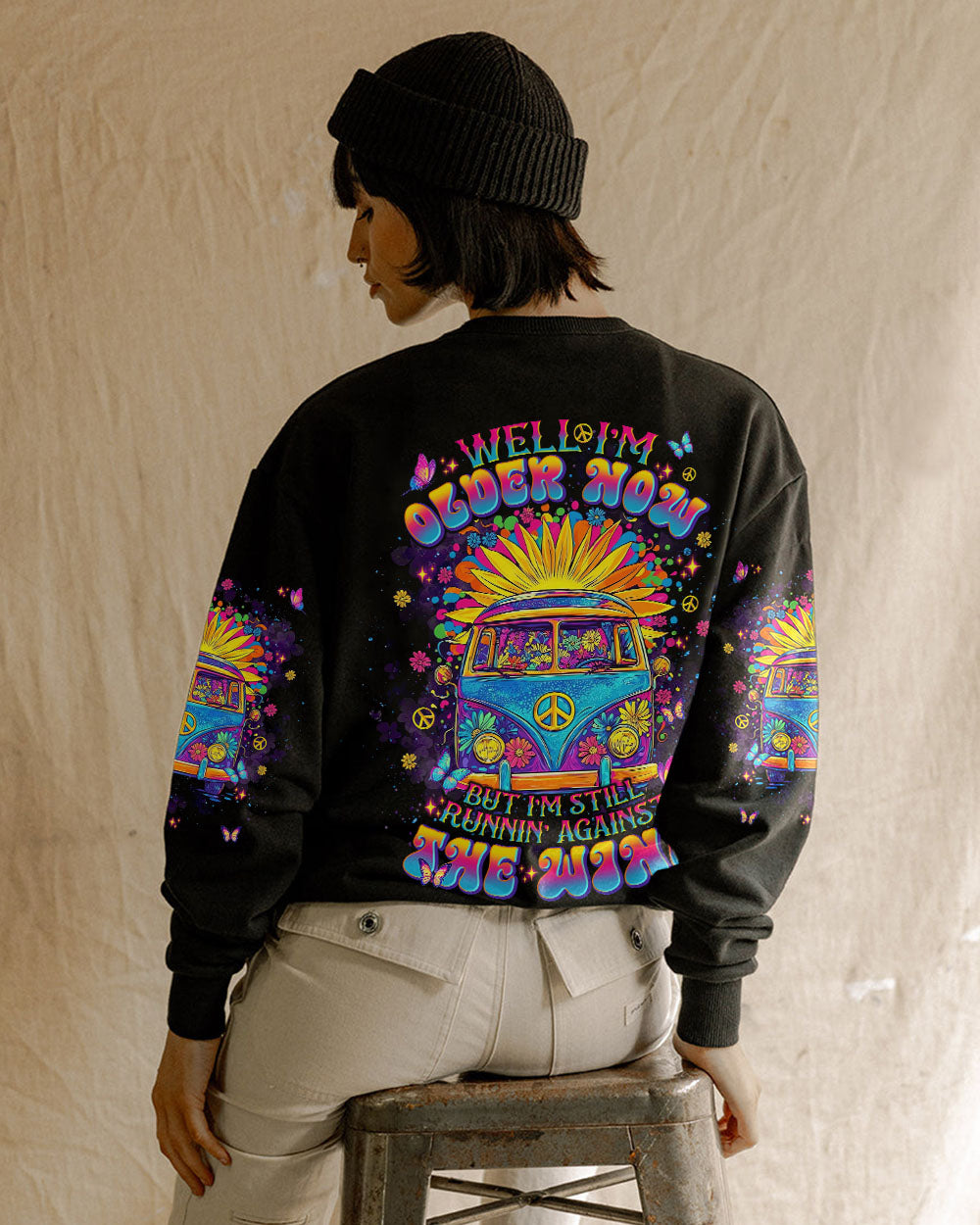 RUNNING AGAINST THE WIND CAR ALL OVER PRINT - TLNT1401253