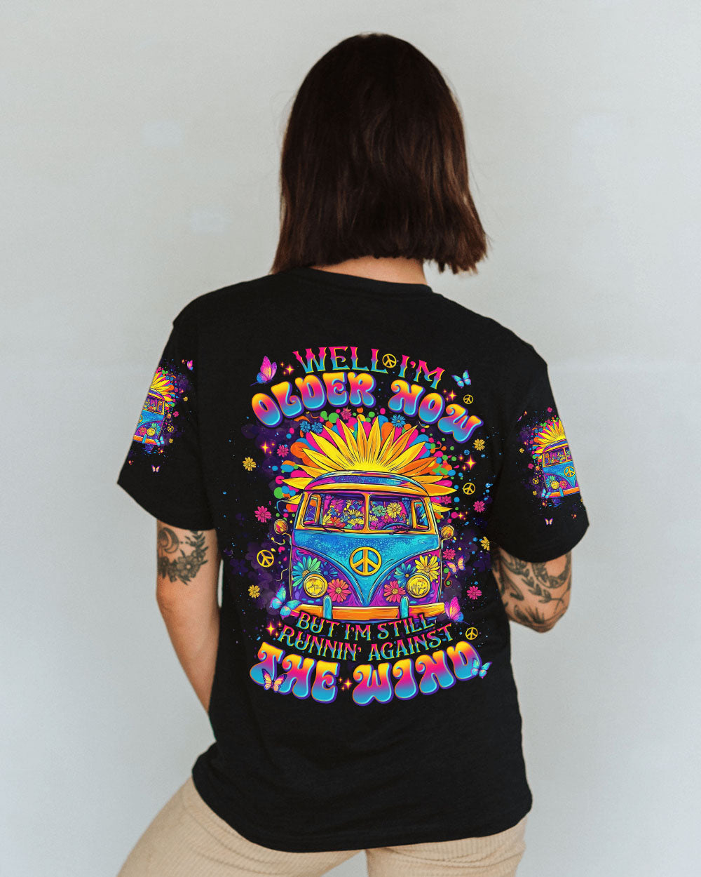 RUNNING AGAINST THE WIND CAR ALL OVER PRINT - TLNT1401253