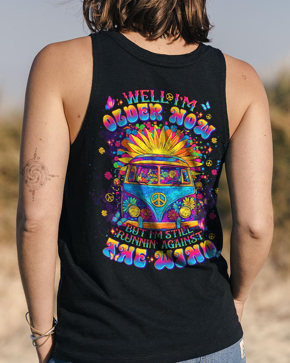 RUNNING AGAINST THE WIND CAR ALL OVER PRINT - TLNT1401253