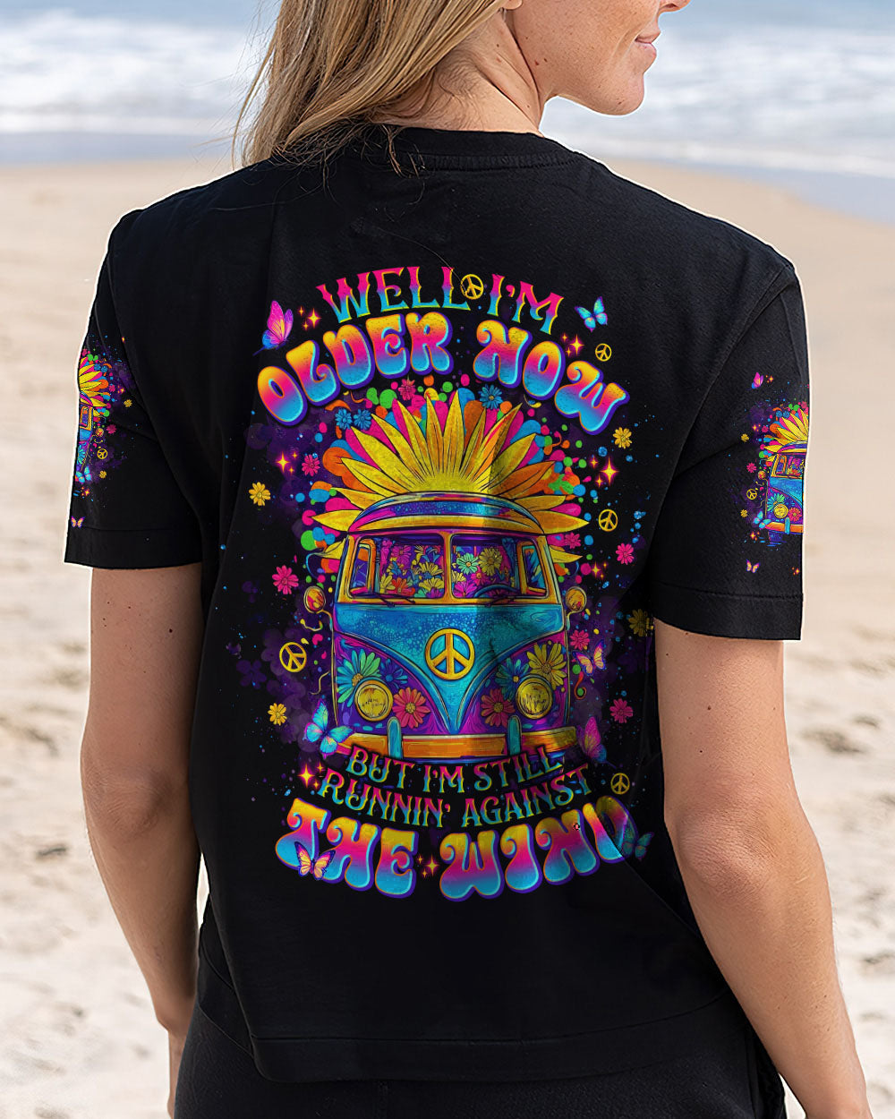 RUNNING AGAINST THE WIND CAR ALL OVER PRINT - TLNT1401253