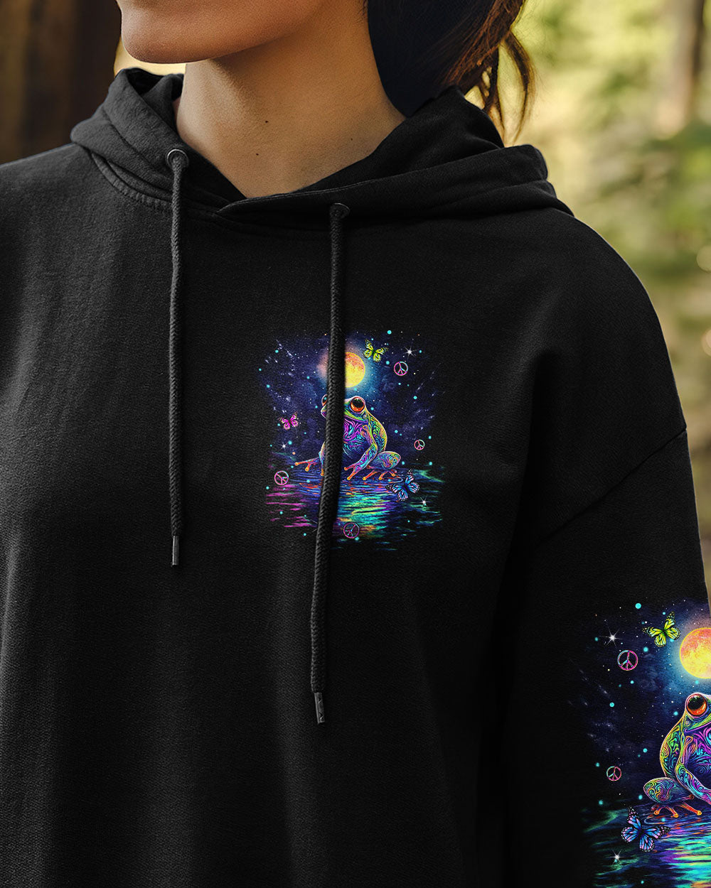 THE MOON SEES YOUR SOUL FROG ALL OVER PRINT - TLNT1403253