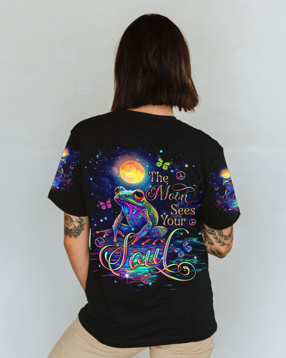 THE MOON SEES YOUR SOUL FROG ALL OVER PRINT - TLNT1403253