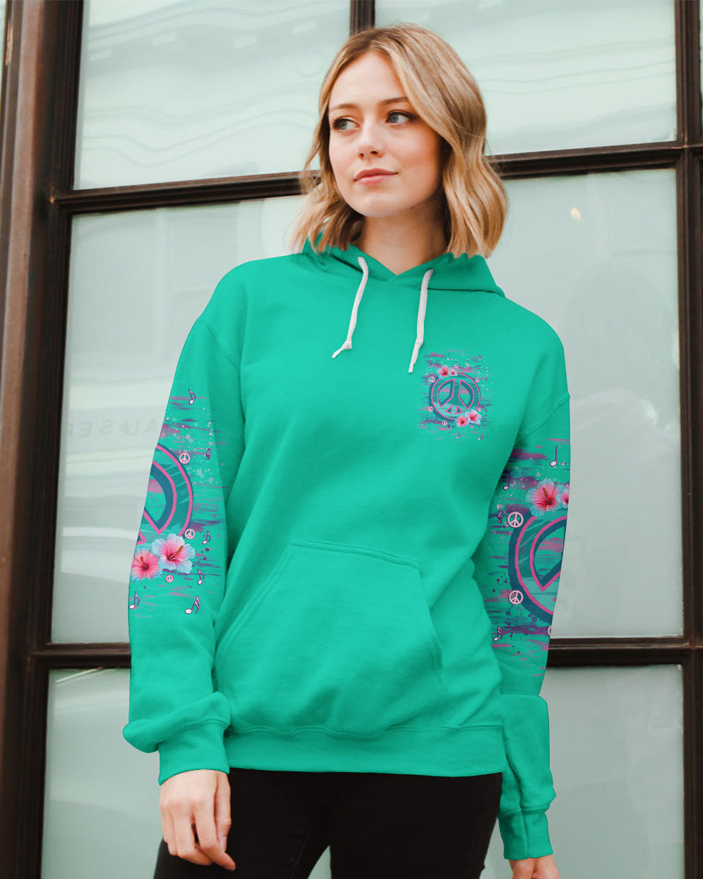 LET'S GO GIRLS FLAMINGO ALL OVER PRINT - TLNT1405243
