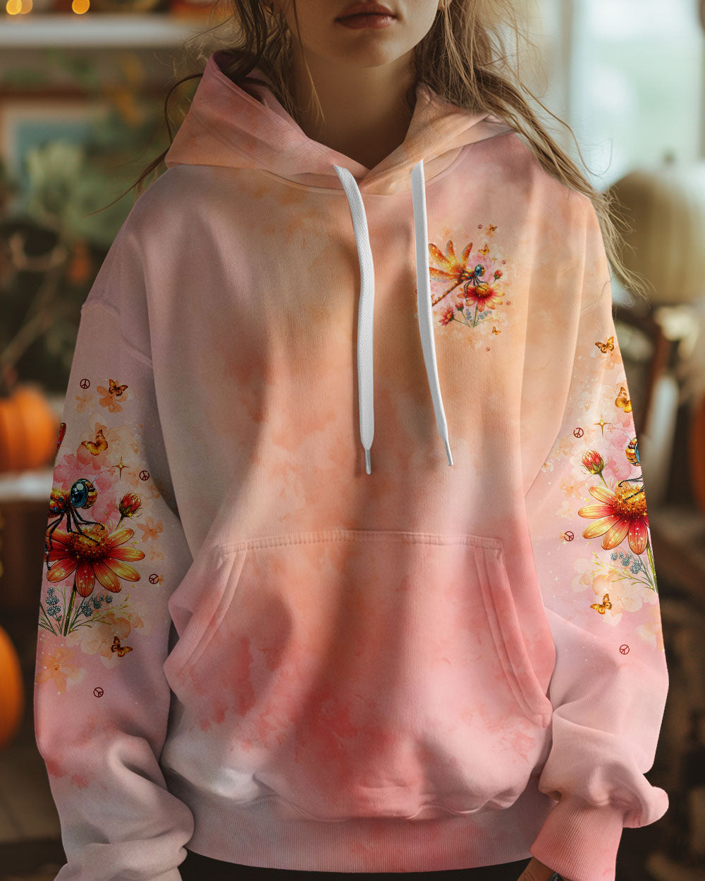 JUST BREATHE DRAGONFLY ALL OVER PRINT - TLNT1409241