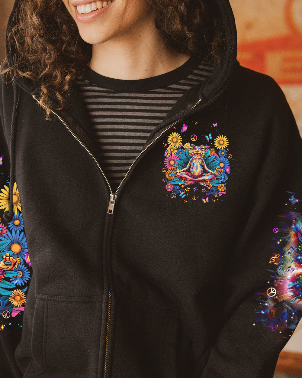 INNER HARMONY FROG ALL OVER PRINT - TLNT1501253
