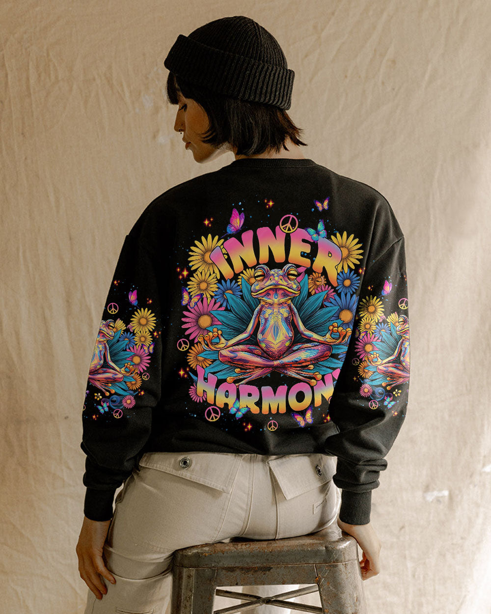INNER HARMONY FROG ALL OVER PRINT - TLNT1501253