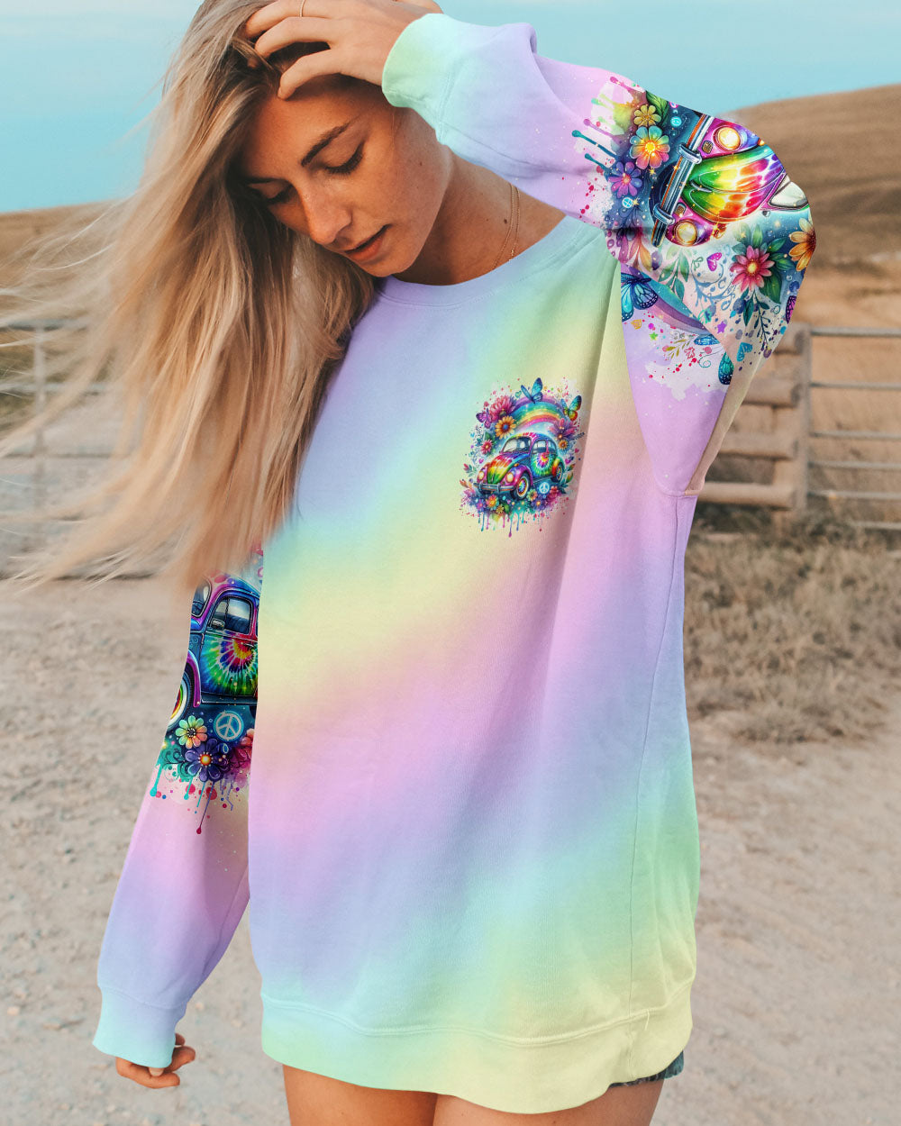 LIFE IS LIKE A RAINBOW ALL OVER PRINT - TLNT1502242
