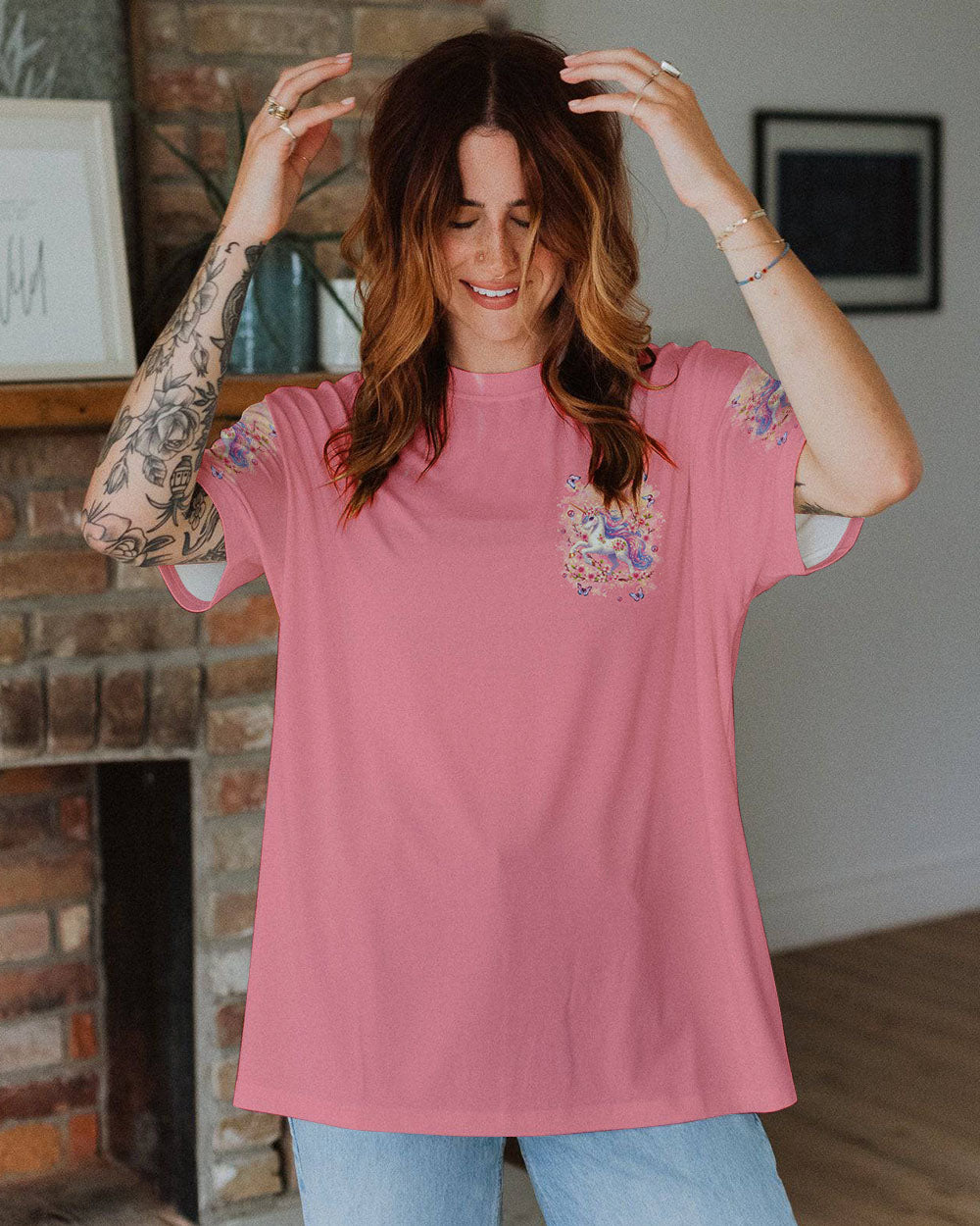 MAKE TODAY MAGICAL UNICORN ALL OVER PRINT - TLNT1504243