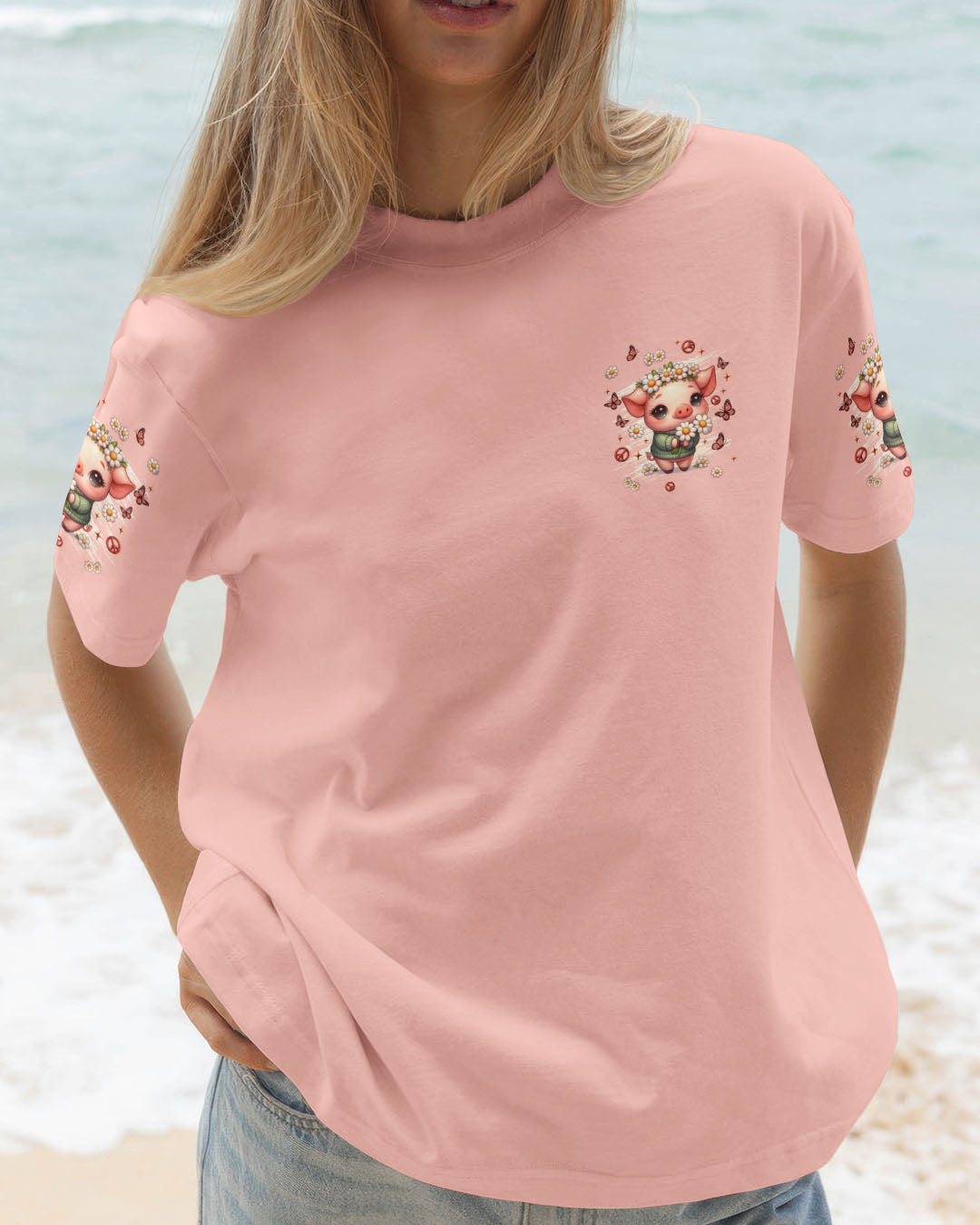 DON'T WORRY BE PIGGY PIG ALL OVER PRINT - TLNT1507254