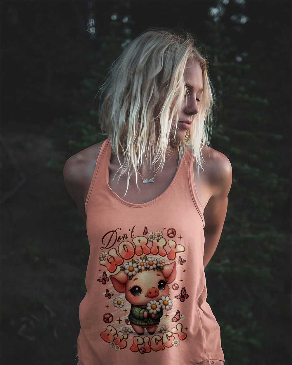 DON'T WORRY BE PIGGY PIG ALL OVER PRINT - TLNT1507254