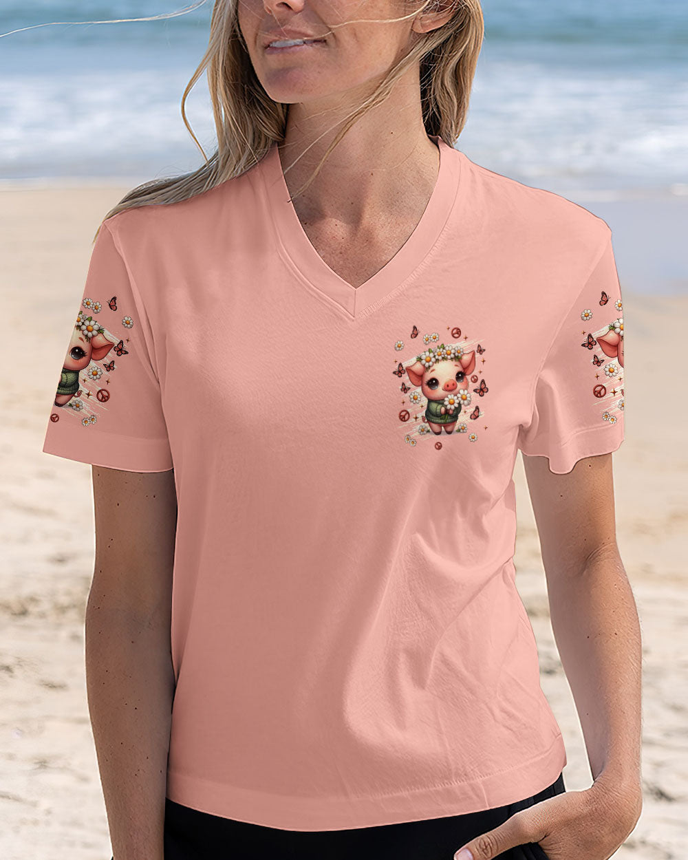 DON'T WORRY BE PIGGY PIG ALL OVER PRINT - TLNT1507254