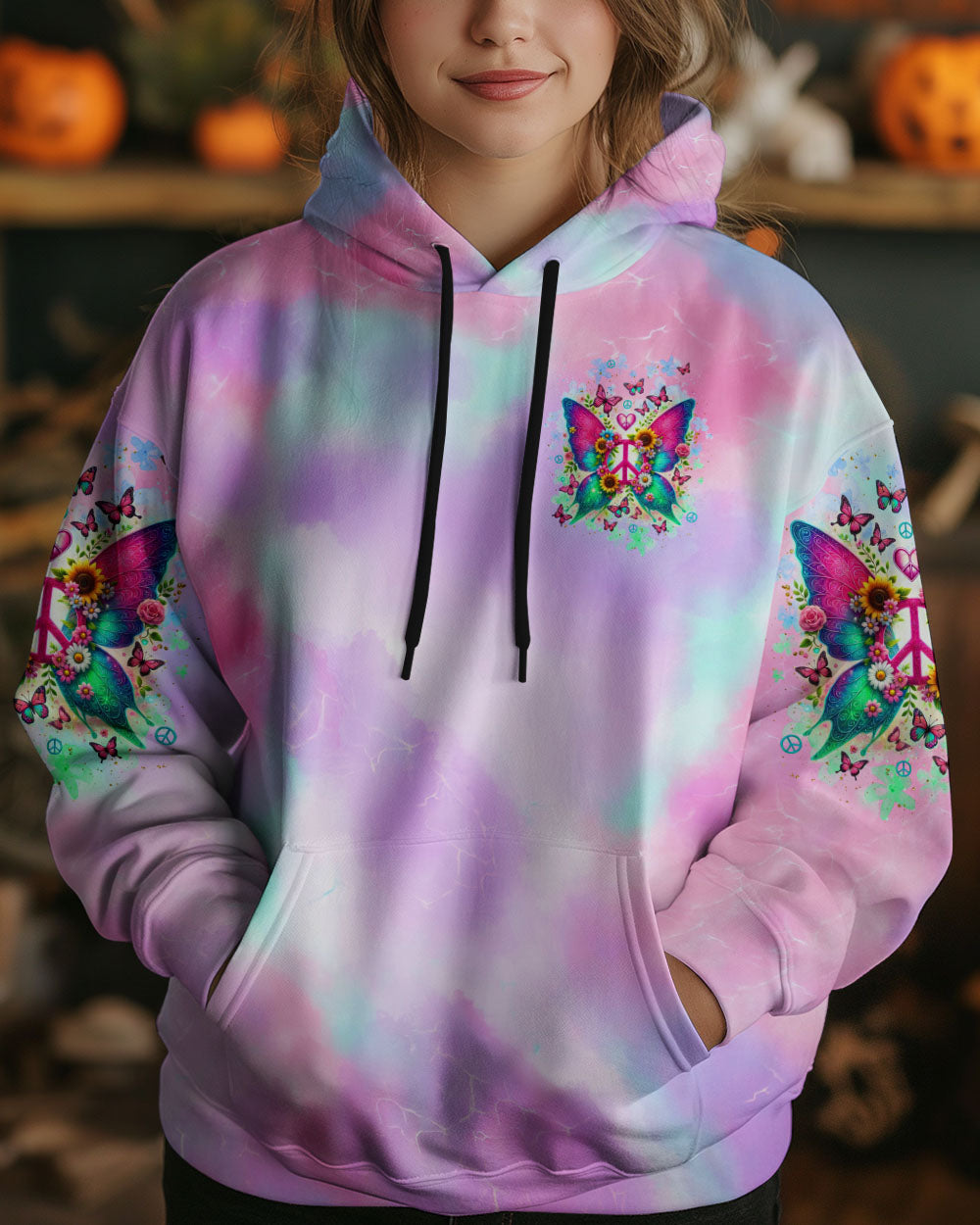 DON'T STOP BELIEVING WINGS BUTTERFLY ALL OVER PRINT - TLNT1511245