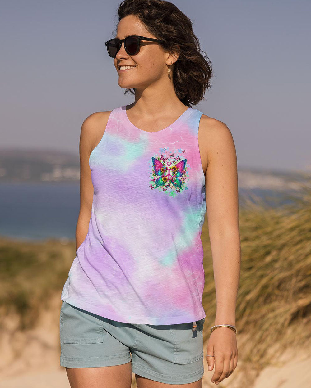 DON'T STOP BELIEVING WINGS BUTTERFLY ALL OVER PRINT - TLNT1511245