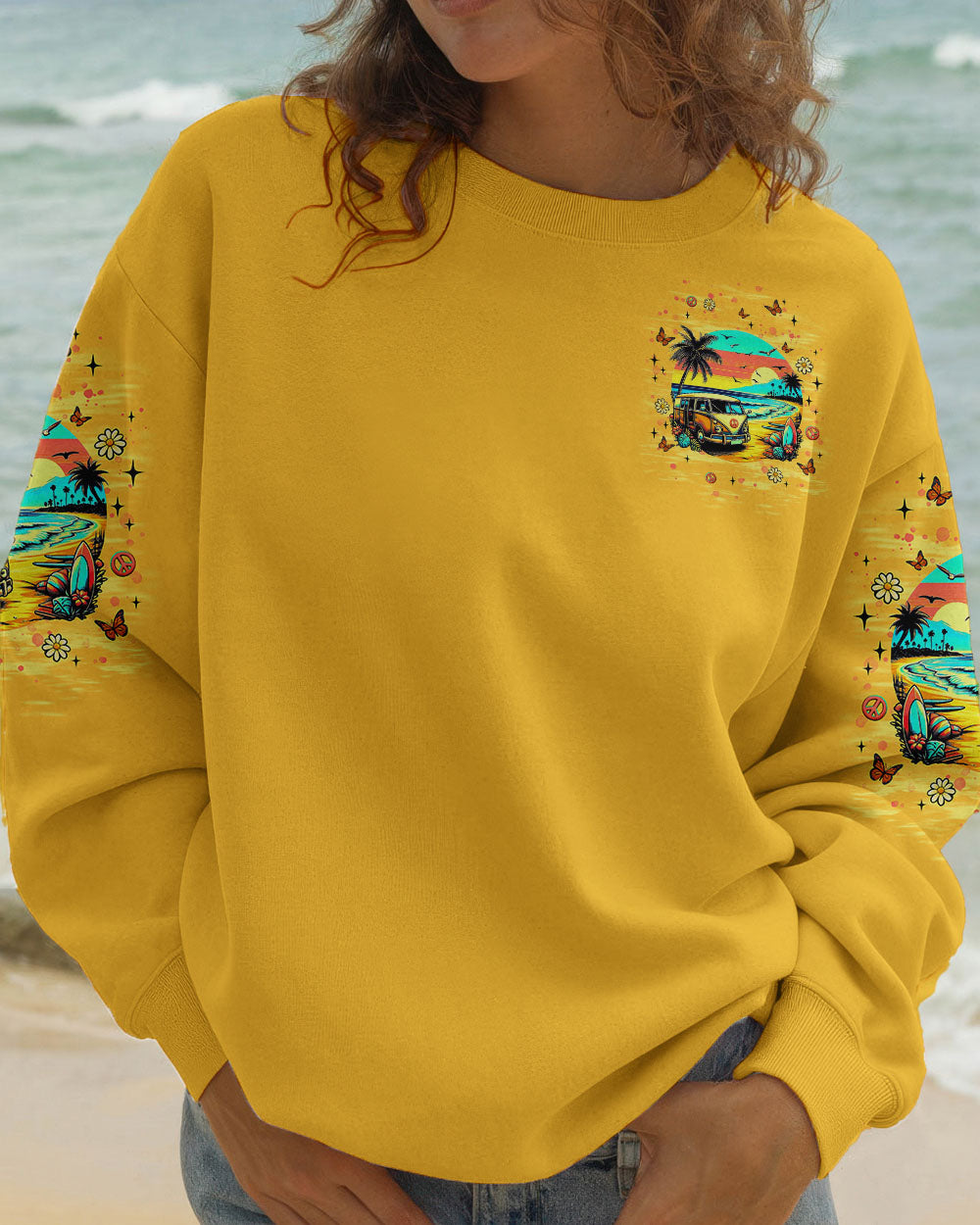RUNNING AGAINST THE WIND BEACH BUS ALL OVER PRINT - TLNT1511251