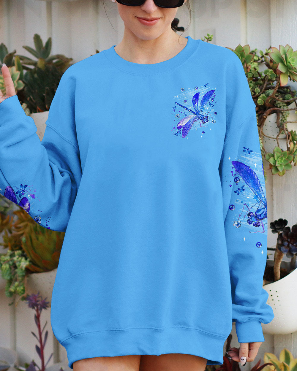 I BELIEVE THERE ARE ANGELS AMONG US DRAGONFLY ALL OVER PRINT - TLNT1511252