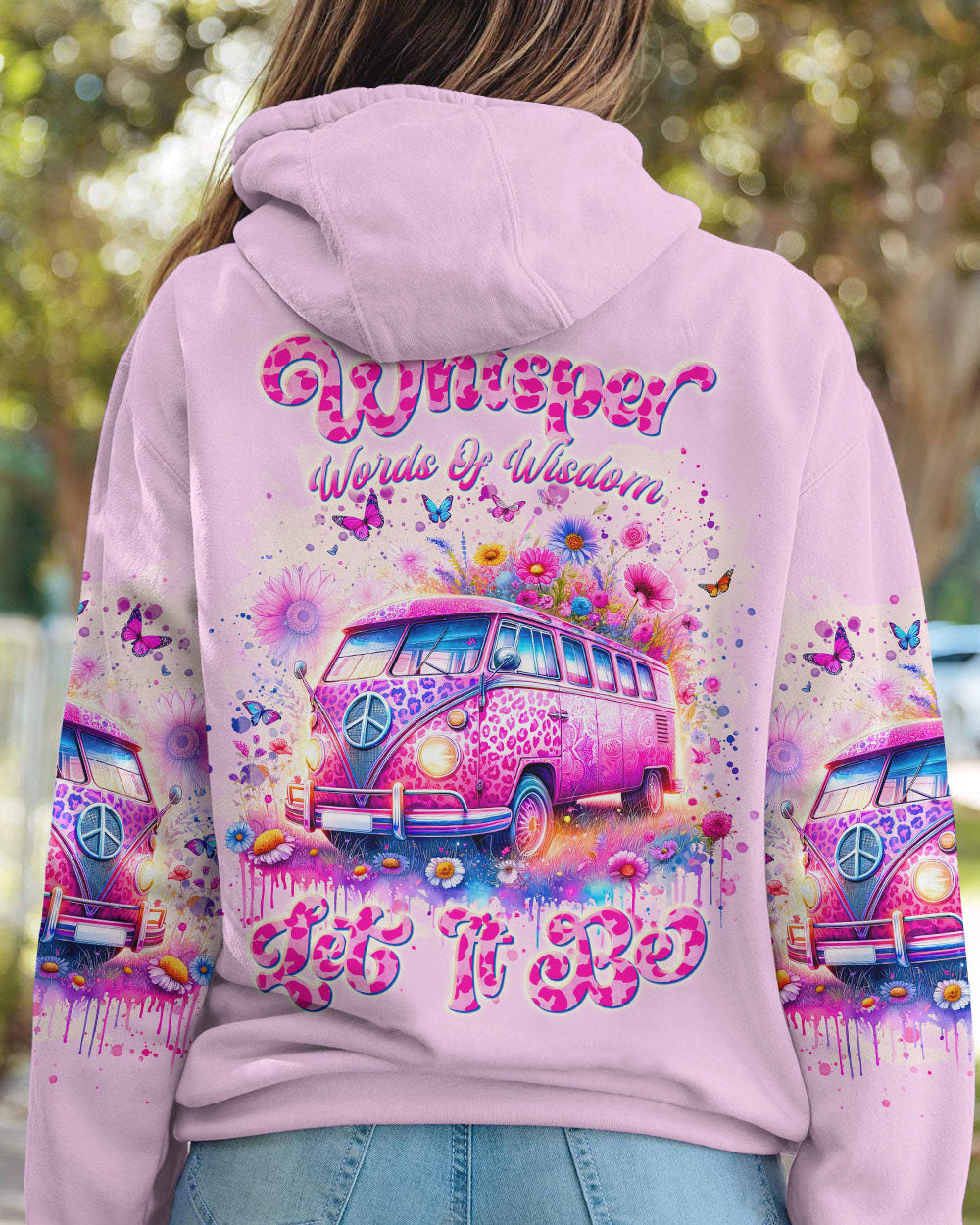 WHISPER WORDS OF WISDOM HIPPIE BUS ALL OVER PRINT - TLNT1601242
