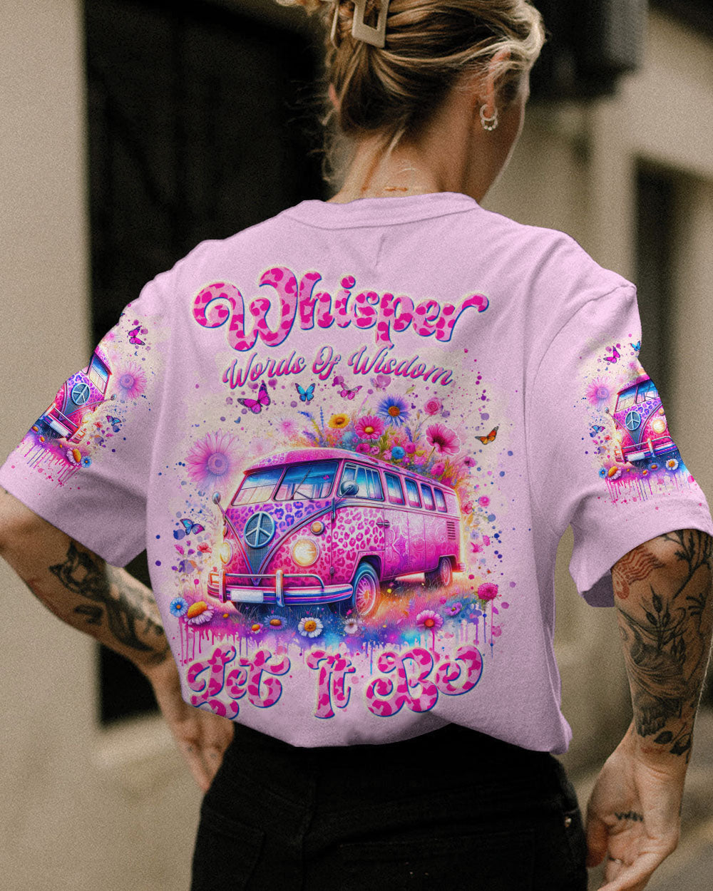WHISPER WORDS OF WISDOM HIPPIE BUS ALL OVER PRINT - TLNT1601242