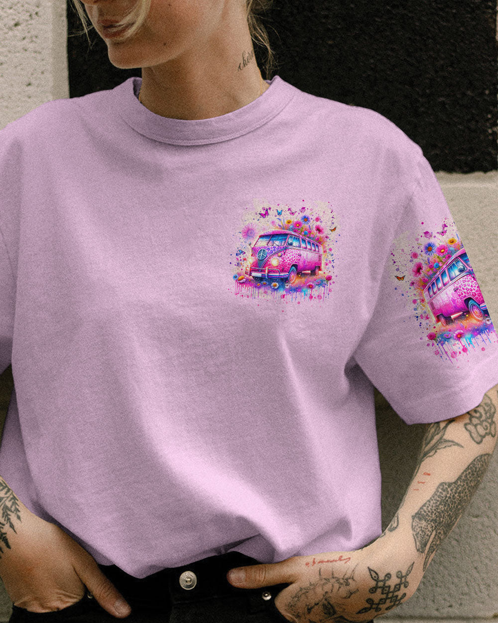WHISPER WORDS OF WISDOM HIPPIE BUS ALL OVER PRINT - TLNT1601242