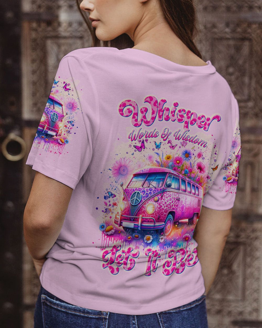 WHISPER WORDS OF WISDOM HIPPIE BUS ALL OVER PRINT - TLNT1601242