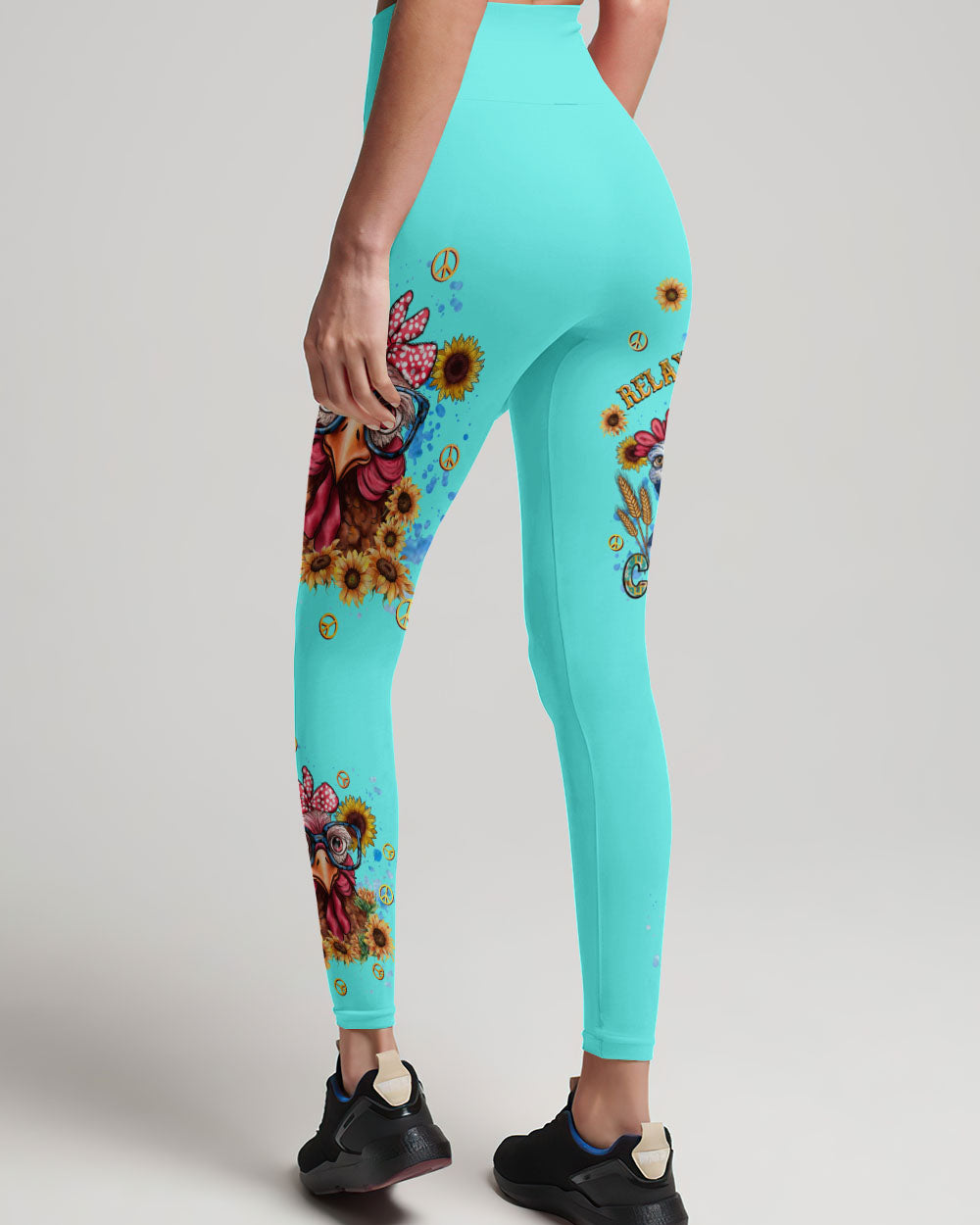 RELAX WE'RE ALL CRAZY CHICKEN ALL OVER PRINT - TLNT1608234