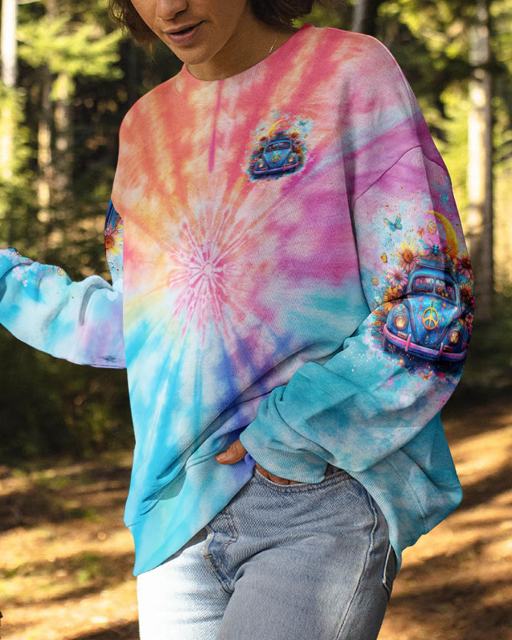 STAY WILD MOON CHILD CAR ALL OVER PRINT - TLNT1608243