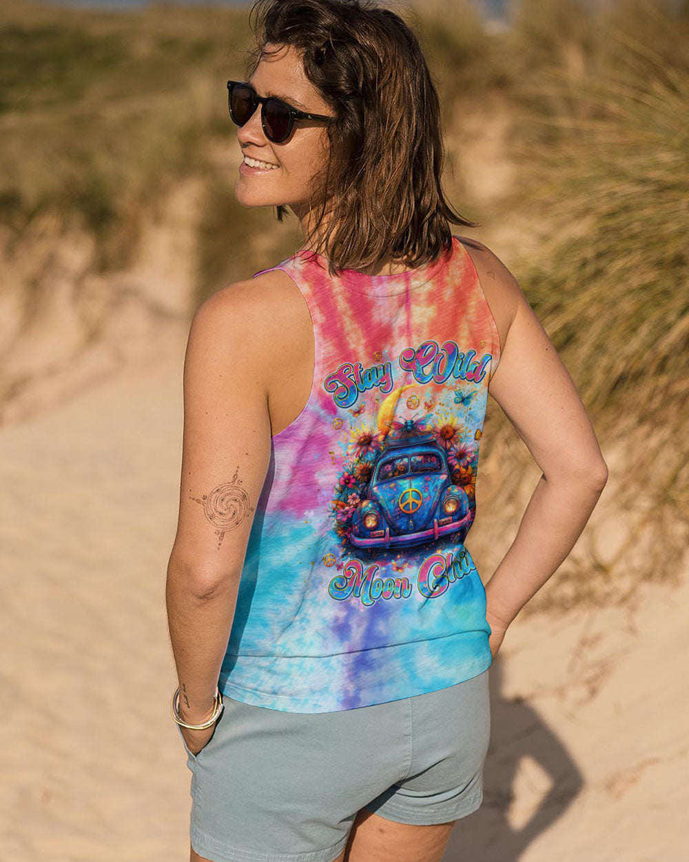 STAY WILD MOON CHILD CAR ALL OVER PRINT - TLNT1608243