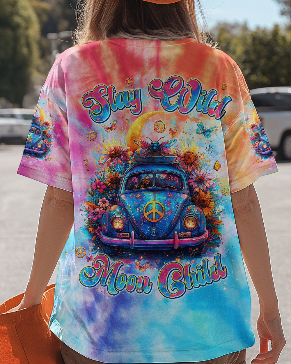 STAY WILD MOON CHILD CAR ALL OVER PRINT - TLNT1608243