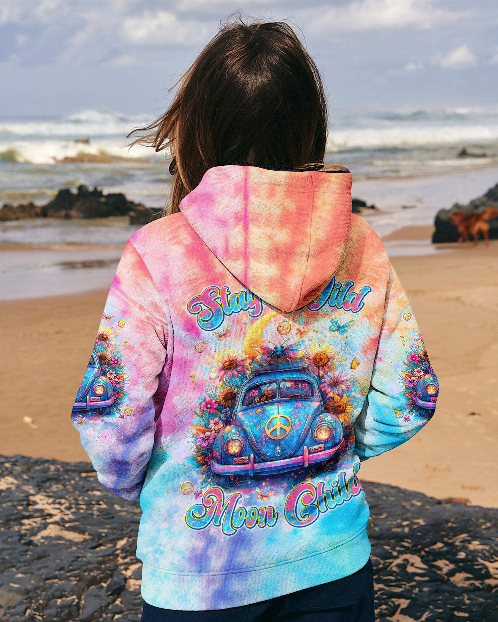 STAY WILD MOON CHILD CAR ALL OVER PRINT - TLNT1608243