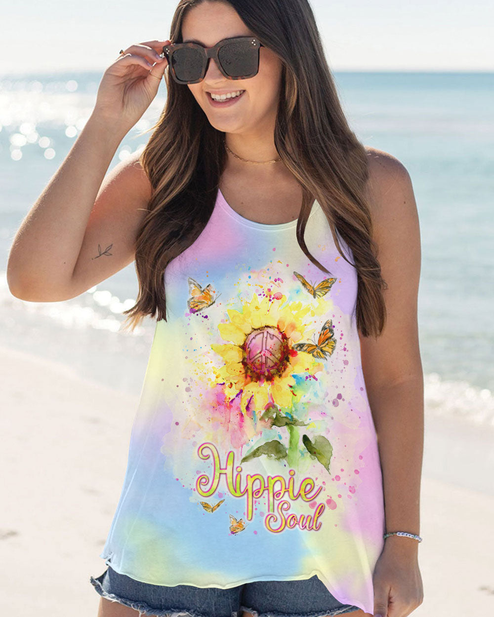 HIPPIE SOUL SUNFLOWER ALL OVER PRINT - TLNT1701243