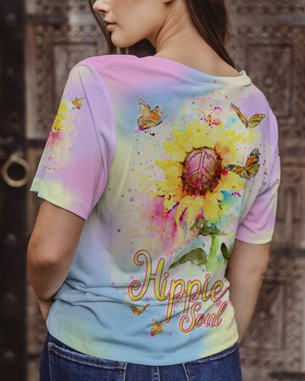 HIPPIE SOUL SUNFLOWER ALL OVER PRINT - TLNT1701243