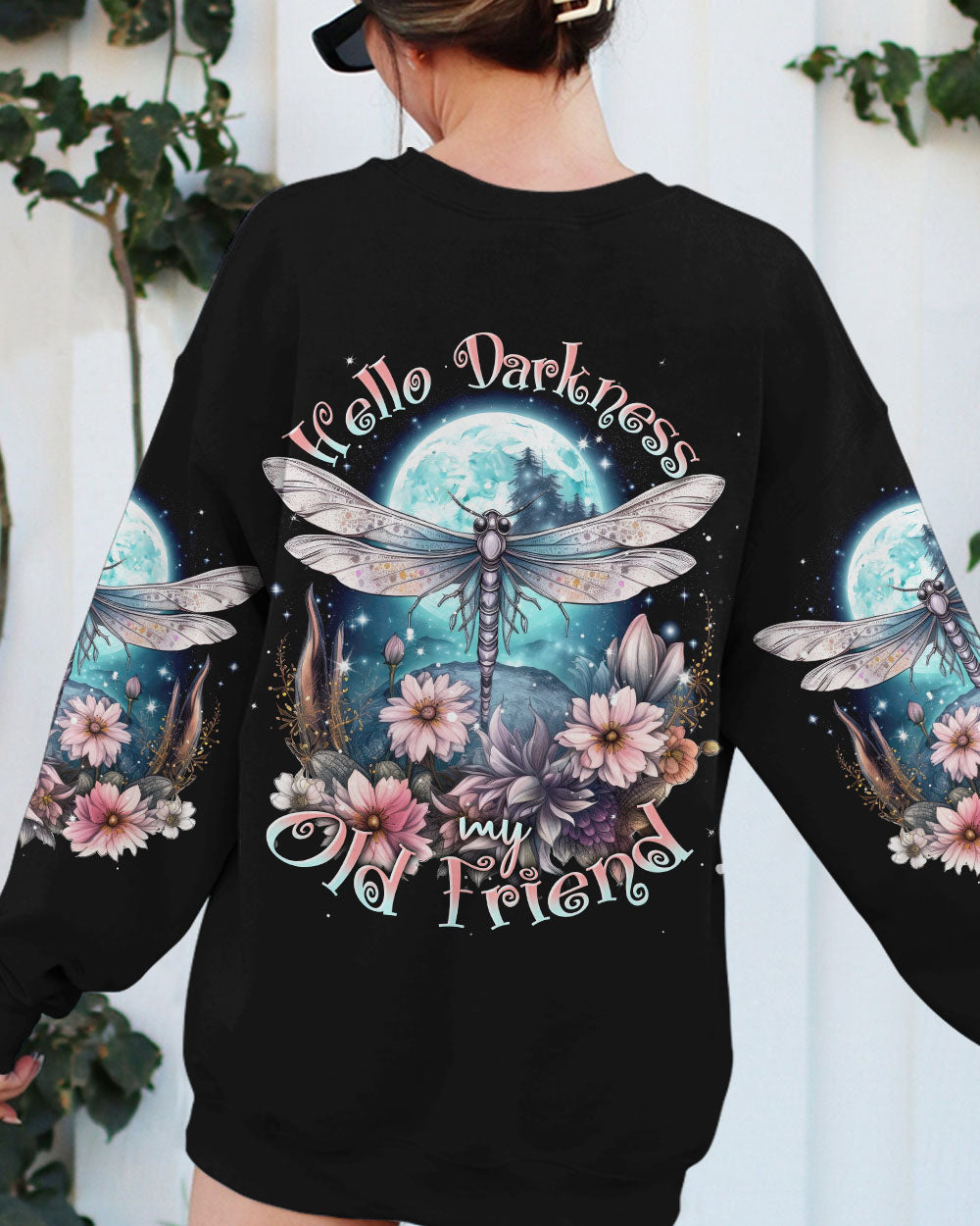HELLO DARKNESS MY OLD FRIEND DRAGONFLY ALL OVER PRINT - TLNT1707233