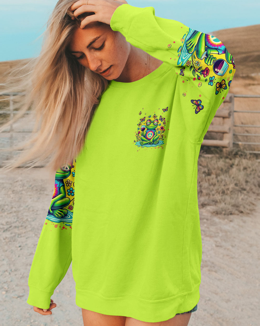 I DRINK AND I KNOW THINGS FROG ALL OVER PRINT - TLNT1907243