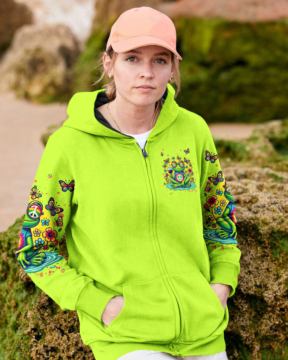 I DRINK AND I KNOW THINGS FROG ALL OVER PRINT - TLNT1907243