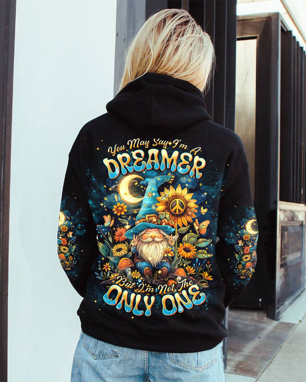 YOU MAY SAY I'M A DREAMER GNOME ALL OVER PRINT - TLNT2005243