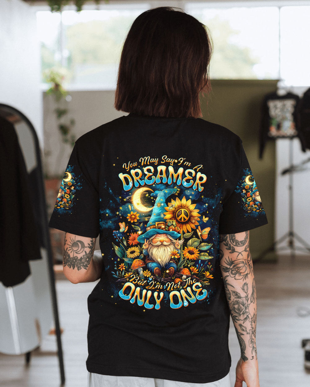 YOU MAY SAY I'M A DREAMER GNOME ALL OVER PRINT - TLNT2005243