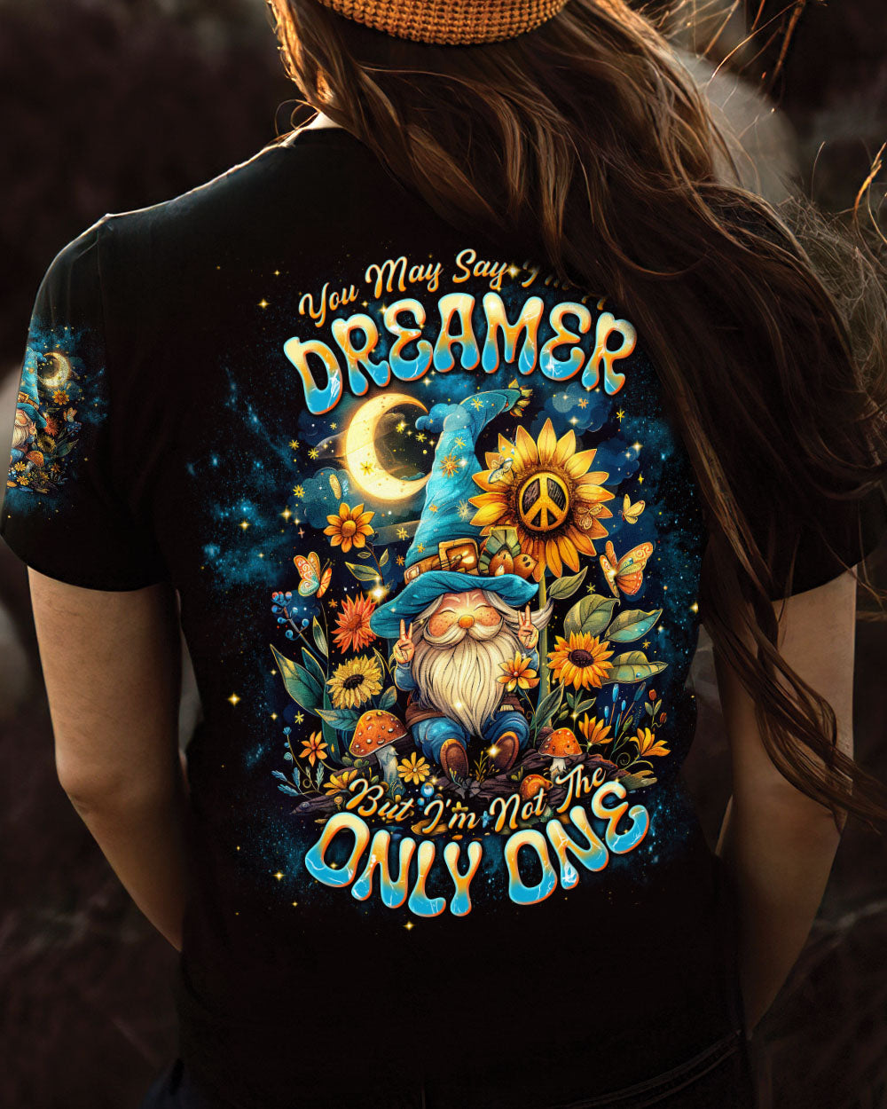 YOU MAY SAY I'M A DREAMER GNOME ALL OVER PRINT - TLNT2005243