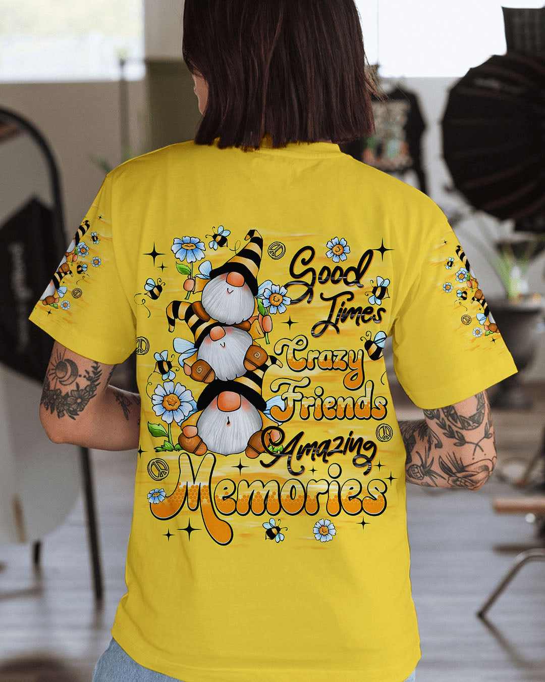 GOOD TIMES CRAZY FRIEND GNOME ALL OVER PRINT  - TLNT2008251