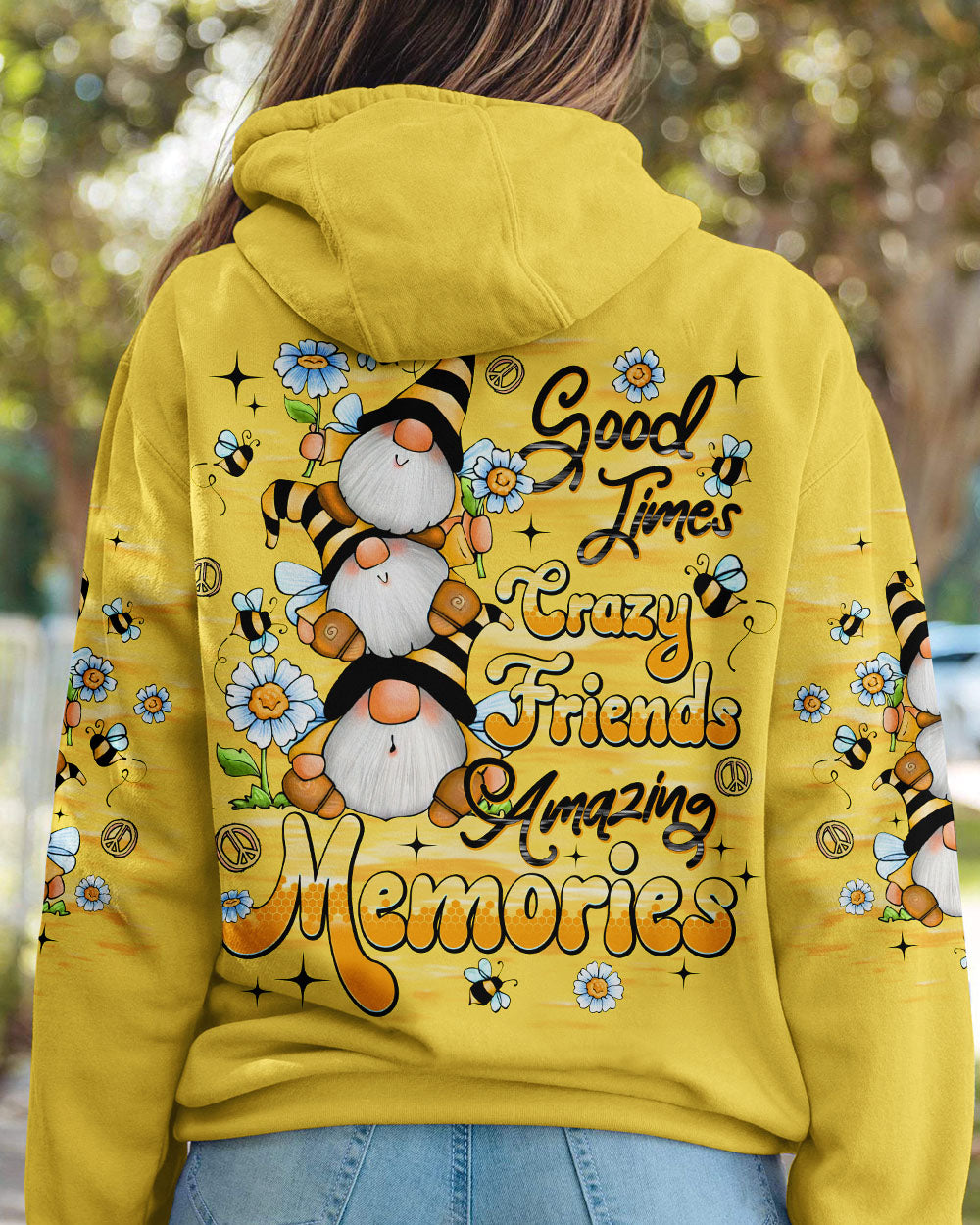 GOOD TIMES CRAZY FRIEND GNOME ALL OVER PRINT  - TLNT2008251
