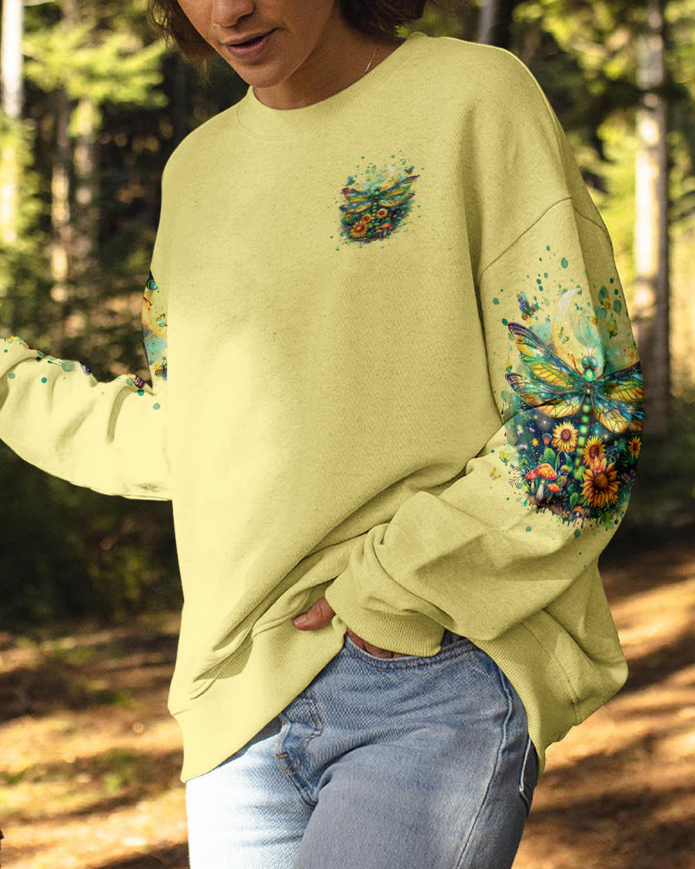 MAY YOU TOUCH DRAGONFLIES AND STARS ALL OVER PRINT - TLNT2009243